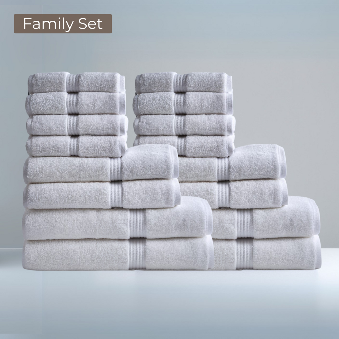 Ultrasoft Familien-Badezimmer Set 16-Teilig