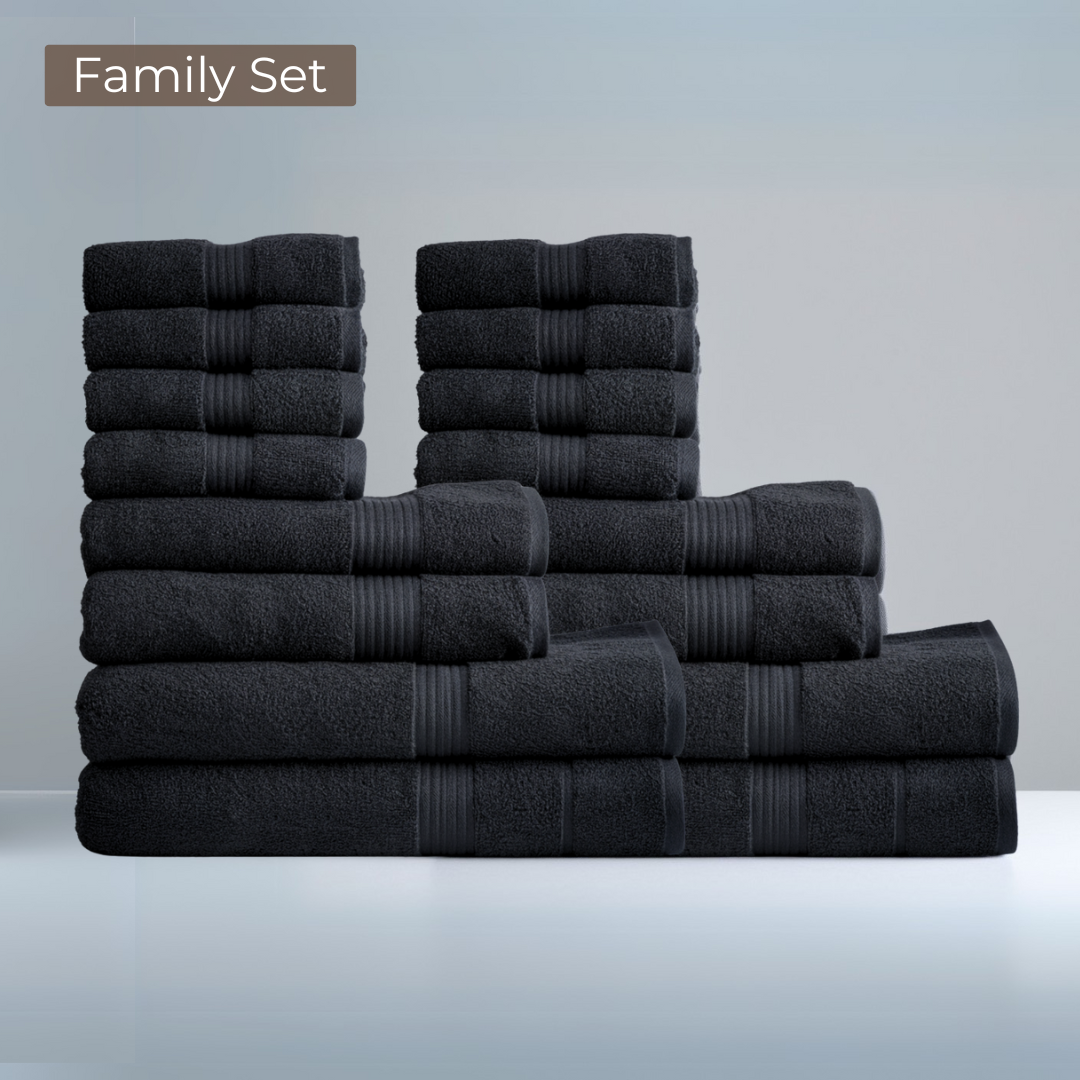 Ultrasoft Familien-Badezimmer Set 16-Teilig