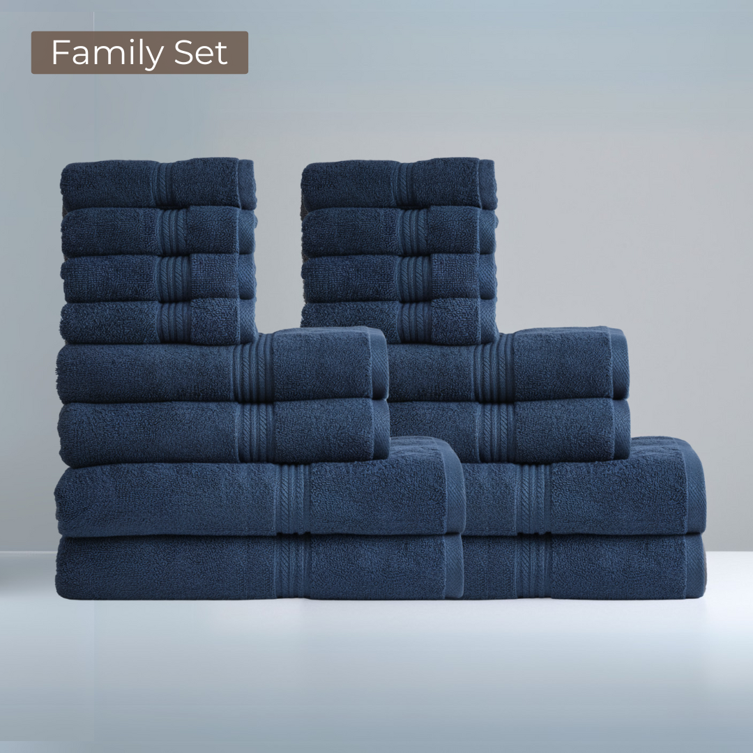 Ultrasoft Familien-Badezimmer Set 16-Teilig