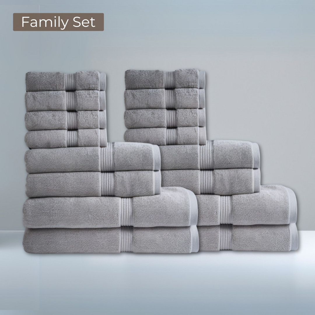 Ultrasoft Familien-Badezimmer Set 16-Teilig