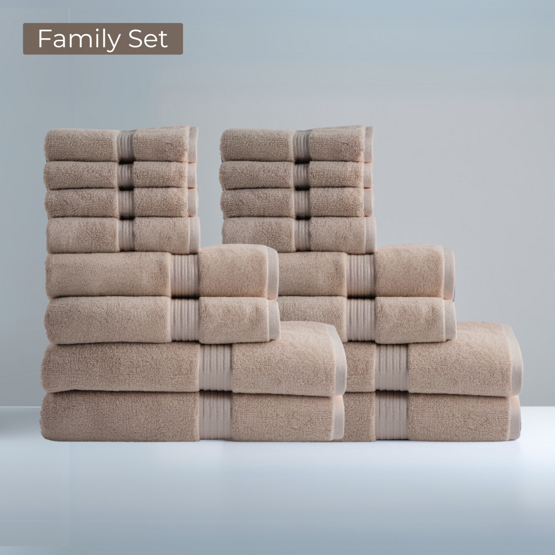 Ultrasoft Familien-Badezimmer Set 16-Teilig