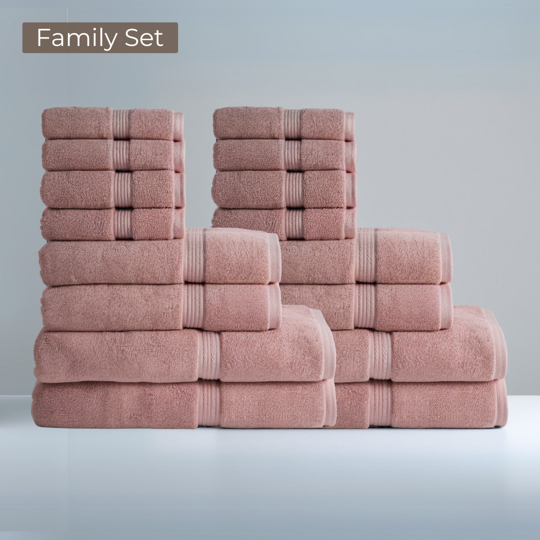 Ultrasoft Familien-Badezimmer Set 16-Teilig