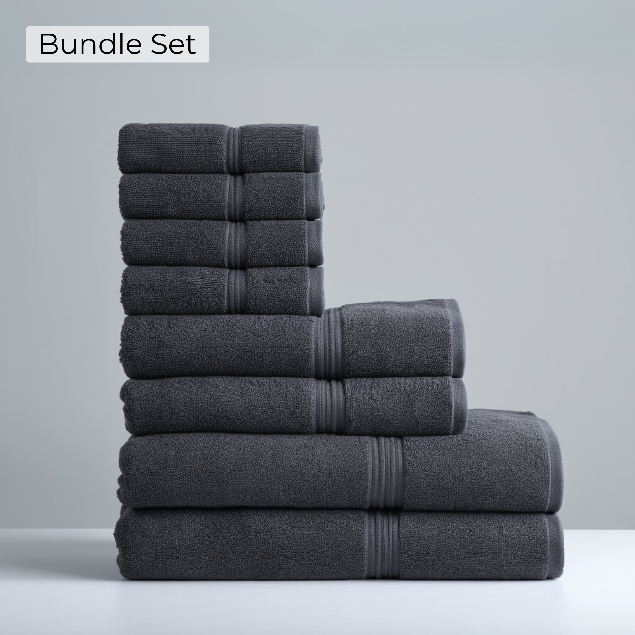 Ultrasoft Komplettes Badezimmer Set 8-Teilig