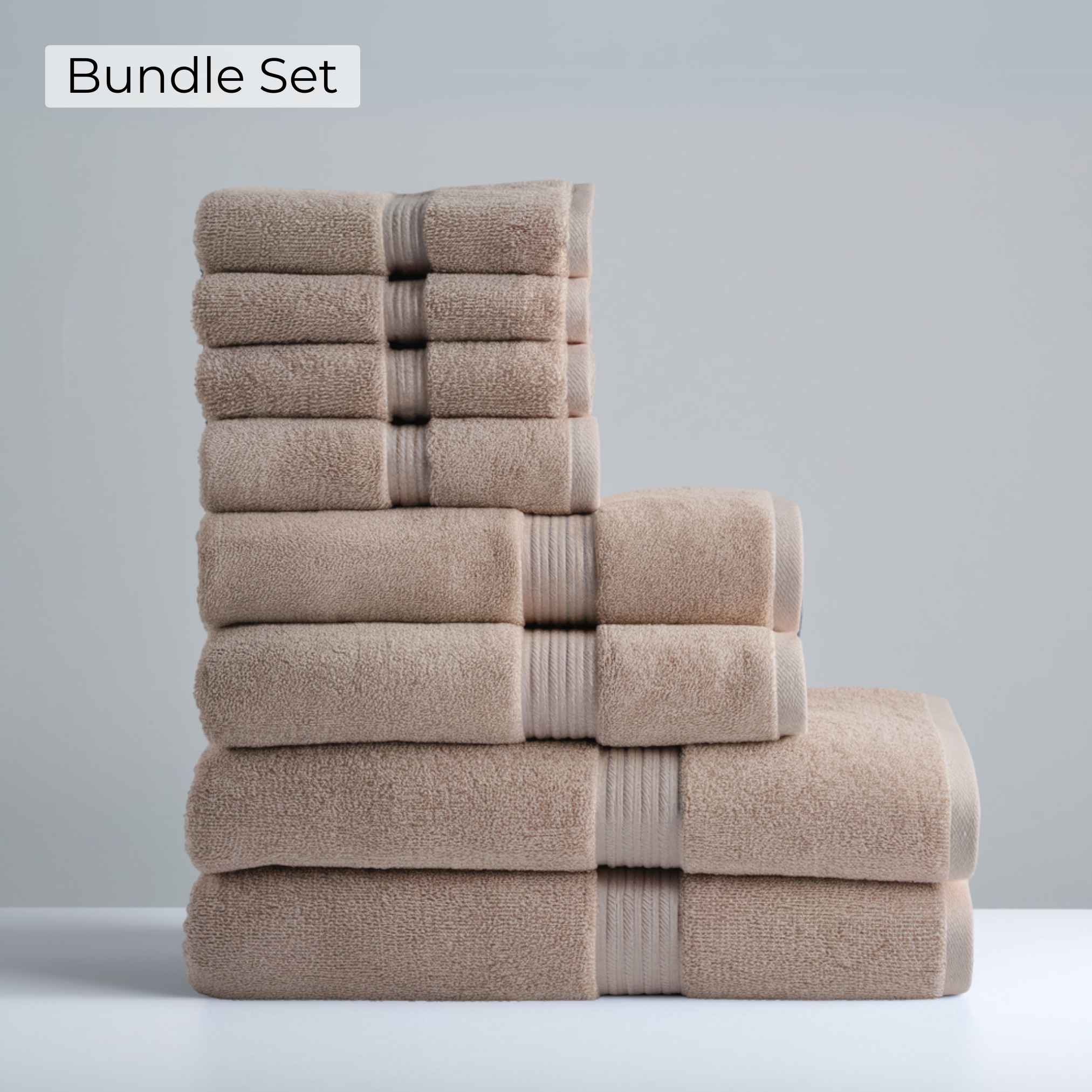 Ultrasoft Komplettes Badezimmer Set 8-Teilig