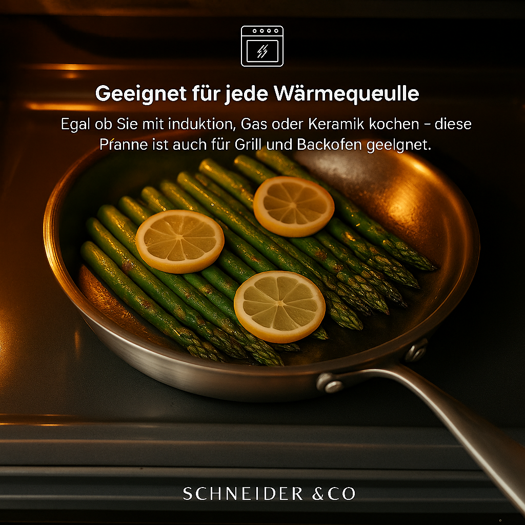 Titan-Hammerschlag-Kochgeschirr-Set Pro