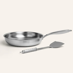 Titan-Hammerschlag-Pfanne + Utensil